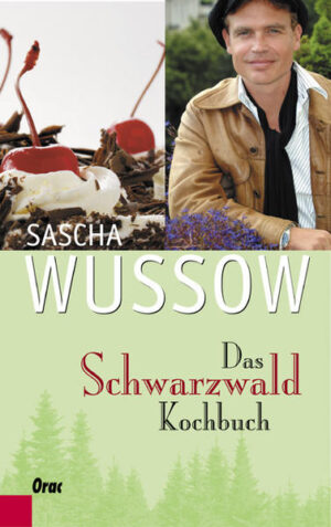 Köstliches von Sascha Wussow Nach seinem Bestseller „Das Mozart-Kochbuch“ präsentiert Sascha Wussow nun sein zweites Lese-Kochbuch, einen kulinarischen Streifzug durch eine der besten Küchen Mitteleuropas, die Schwarzwald-Küche. Als leidenschaftlicher Koch schrieb sich Sascha Wussow während der Drehpausen zur „Schwarzwald-Klinik“ manches auf, was ihm in lokalen Gasthöfen besonders gut schmeckte, machte sich Notizen über Spezialitäten der Region und sammelte Geschichten und Anekdoten über diesen geschichtsträchtigen Lebensraum. Daraus ist ein Buch entstanden, das feines Lesevergnügen bereitet und zum Ausprobieren der köstlichen Schwarzwälder Spezialitäten animiert.