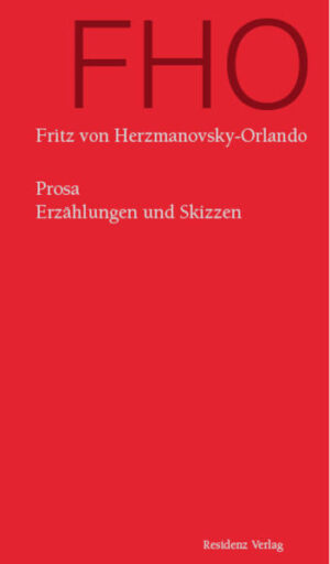 DIE WELT DES FRITZ VON HERZMANOVSKY-ORLANDO ist ein Kabinett von Kuriositäten, ein Sammelalbum des Sonderbaren, ein Bilderbogen des Bizarren. Sie ist bevölkert von Figuren, weniger von Menschen - von Exemplaren, Gestalten und Ausgeburten. Was ihm einfällt, ist unbedingt ausgefallen. Was er beschreibt, ist Karikatur. Kurz und gut, seine Welt gleicht einem wunderlichen Tiergarten: Treten Sie ein, schauen Sie sich um! Sie werden staunen, wenn Sie sich plötzlich selbst gegenüberstehen. Band 2 der „konzentrierten Werkausgabe“ enthält eine Auswahl von Erzählungen und kürzeren Prosastücken. Viele davon zählen zu Herzmanovskys beliebtesten Werken und sind längst klassisch: „Der Kommandant von Kalymnos“, „Apoll von Nichts“, „Onkel Tonis verpatzter Heiliger Abend“, „Die Wurstmaschine“ und viele andere mehr. Hier haben Sie die Welt von von Herzmanovsky-Orlando im Kleinen, ein Käfig voller Narren: Freuen Sie sich auf Pater Kniakal, Cavaliere Huscher und Chinesius von Schluck!