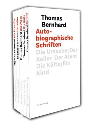 In den autobiographischen Jugenderinnerungen Thomas Bernhards sind zentrale Motive seiner Romane verankert und die Ursprünge früher Verletzungen nachzulesen: die Kindheit, die Schulzeit im Salzburger Internat, Lehre und Studium und seine Isolation als Achtzehnjähriger in einer Lungenheilstätte. Wer die Welt von Thomas Bernhard verstehen will, findet hier den Schlüssel. Das ist die Geschichte eines jungen Menschen, auf dem eigentlich nur herumgetrampelt worden ist, sei es von Seiten der Stadt, ihrer Bewohner, der Verwandtschaft, ganz gleich. Thomas Bernhard Die Autobiographie ist Thomas Bernhards reichstes und reifstes Werk. Sie gehört zu den großen literarischen Dokumenten der deutschsprachigen Nachkriegsliteratur. (Marcel Reich-Ranicki)