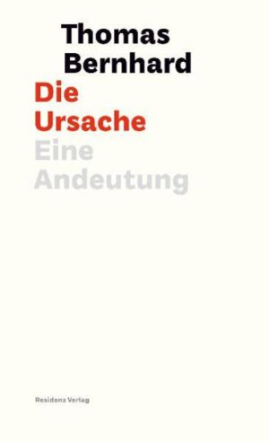 Wie Thomas Bernhard Thomas Bernhard wurde Die Ursachen waren verheerend: das Internat ein Kerker, die Stadt eine Todeskrankheit, der Krieg und der Großvater, der ihm nur von Großem sprach, von Mozart, Rembrandt und Beethoven. Die Ursachen waren zerstörerisch, und sie hinterließen unauslöschliche Spuren im Leben und im Werk Thomas Bernhards.