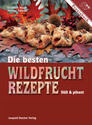 Köstliche Rezeptideen für die beliebtesten, die besten Wildfrüchte: Jahreszeitlich abgestimmt, finden sich 150 Rezepte für 36 Wildobstarten, die das Wasser im Munde zusammenlaufen lassen. Bärlauchknospen in Honig kandiert, Waldbeer-Leder und Wacholdersirup, Holundersuppe und Sanddornmarmelade, Traubengelee mit Duftperlagonie, blauer Wildfrüchtetee und Speierlingmus, süßsaure Mostbirnen, Quittenlikör mit Pflaumenkernen, Berberitzenhonig und Mispelgelee, Ebereschen-Cocktail, Bucheckerl-Lachstaschen, Kürbis in Kornelkirschsauce und Schoko-Lavendel-Mousse mit Ingwer-Wildkirschen. Besonders praktisch: Basisrezepte für Konfekt und Fruchtkäse, Sirup, Aromaöle, Fruchtextrakte, Kandieren, Einlegen und Früchtetee-Bereitung!