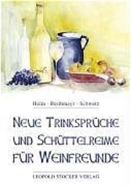 Ein Buch zum Schenken, zum Mitnehmen, zum „daraus Vorlesen“, kurz: ein Buch für jede Weingelegenheit! „Wer einen edlen Tropfen ehrt, ein Gläschen Wein auch manchmal leert und gerne einen Trinkspruch hört, dem sei dies kleine Buch verehrt.“ · Trink- und Sinnsprüche · 10 gute Gründe, warum wir Wein trinken (sollten) · Wein trinken. kosten. genießen · 10 Punkte für den Weingenuß, die man beim Kosten wissen muß · Weinsorten-Rätsel (Weiß- und Rotweine) · Weinzungenbrecher