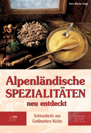 Traditionelle Festtagsgerichte und ländliche Alltagsküche von einst in 170 Rezepten neu entdecken! · Besondere Gerichte zu Brauchtumstagen: Allerheiligenstriezl, Kletzenbrot, gekochter Schweinskopf, Osterpinze · Bauernkrapfen, Dalken, Strauben, Schlosserbuben, Arme Ritter, Bienenstich, Hasenöhrl und Rahmkoch. · Hefesuppe und saure Milchsuppe, steirische Schottsuppe und Klachlsuppe, Schwarzbrotknödel und Heidensterz als Suppeneinlage. · Sauerbraten, steirisches Schöpsernes, Fischauflauf, Jägerbrot, Lammsurfleisch, das originale Tiroler Gröstl und Ritschert. · Erdäpfelwurst, Polenta-, Grammel- oder Apfelknödel, Semmelschmarren und gesattelter Sterz, Türkentommerl, Gurktaler Specknudeln, Zaunbänder- und Strugglnudeln, Brennesseltaschen. · Besondere Gericht der bäuerlichen Küche wie Bluttommerl mit Wassersuppe, Herzgulasch, eingemachtes Huhn und gebackenes Euter.