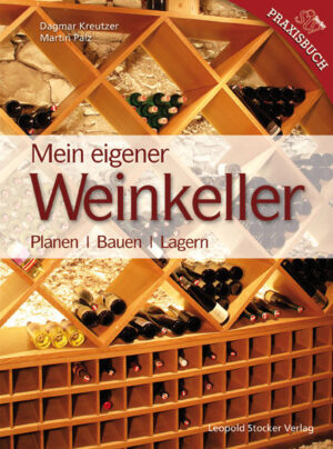 Die vielen Wege zum eigenen Weinkeller - alles über das richtige Lagern von Wein. • Wein lagern - warum? Sammelstrategien: Das Altern von Wein / Geeignete alterungsfähige Weine / Faktoren der Lagerfähigkeit • Die richtige Lagerung: Temperatur, Licht, Luftfeuchtigkeit / Erschütterungen, Neigungswinkel / Kork- und andere Verschlüsse • Kriterien für ein gutes Kellerklima • Orte und Möglichkeiten der Weinlagerung: Kellerneubau und Kellersanierung / Erdkeller, Adaptierung eines bestehenden Hauskellers, weitere Lagerungsmöglichkeiten vom Klimaschrank bis zum Küchenregal • Selbstgebaute Weinregale aus unterschiedlichsten Materialen (Stein, Ziegel, Ytong, Holz, Beton, Metall, Glas.)