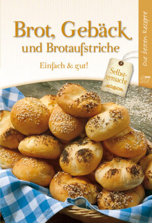 Außergewöhnliches Brot und Gebäck, das es nicht beim Bäcker um die Ecke zu kaufen gibt, und die dazupassenden Aufstriche: mehr als 60 Rezeptideen für Zwiebelbrot, Olivenbaguette, Vollkorn-Käsebrötchen, Haferflockenstangen, Dinkelfladen, Salami-Kräuter-Brot, Roggenbrot mit Trockenfrüchten und Kartoffel-Haselnuss-Brot ebenso wie für Avocado-Dip, Kärntner Kräutertopfen (-quark), Tomaten- und Kürbiskernaufstrich, Schafkäse-Joghurt-Aufstrich oder selbstgemachte Leberwurst.