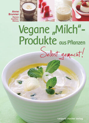 100 % selbst gemacht Veganer, Vegetarier und Kuhmilch-Allergiker müssen nicht auf Milchprodukte verzichten! Aus Sojabohnen und Reis, Kastanien, Cashew-Nüssen, Mandeln und Sesam lässt sich Pflanzenmilch unschwer auch zu Hause selbst herstellen. Und damit ist noch lange nicht Schluss! Schritt-für-Schritt-Anleitungen führen auch zu selbstzubereitetem Joghurt oder Sauerrahm und selbstzubereiteter Sahne (Obers) bzw. Schlagsahne aus Pflanzen