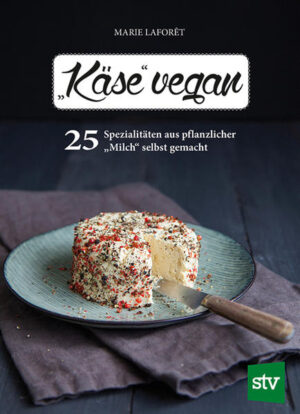 Mozzarella, Parmesan und Feta aus Pflanzenmilch Aus dem Käseland Frankreich kommt dieses Buch, das erstmals zeigt, dass sich auch auf veganer Basis köstliche Käsespezialitäten erzeugen lassen: Ob Mozzarella, Ricotta, Cheddar, Gauda oder „Käse“ nach Parmesan- oder Feta-Art, jetzt gibt es die Klassiker auch „in vegan“. Die Rezepte spannen den Bogen von „Frischkäse“ mit Kräutern oder Pfeffer bis zu neuen Geschmackserlebnissen wie Sauerkraut- oder „Kombucha-Käse“, auch eine vegane Variante des „Käsefondues“ und eine „Käsesoße“ für Nachos sind enthalten! Die Autorin hat für dieses Buch die herkömmlichen Techniken der häuslichen Käseerzeugung an die Besonderheiten pflanzlicher „Milch“ angepasst: Vom Eindicken über das Filtrieren und Pressen bis hin zur Fermentierung der Pflanzenmilch werden alle Techniken Schritt für Schritt erläutert. Die Autorin: Marie Laforêt ist eine große Pflanzenliebhaberin und verzichtet auch aus ethischen Gründen auf Fleisch. Sie engagiert sich für eine ebenso gesunde wie wohlschmeckende Küche und teilt ihre Erfahrungen auf ihrem Blog www.100-vegetal.com mit ihren Lesern. Die leidenschaftliche Fotografin illustriert ihre Bücher auch selbst.