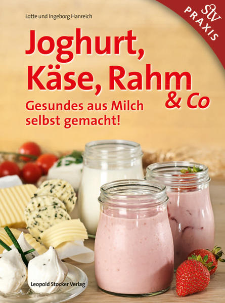 Mehr als nur Milchmixgetränke: Selbst aus pasteurisierter Milch vom Supermarkt lässt sich zuhause eine große Vielfalt gesunder Milchprodukte herstellen. Die eigene Zubereitung gibt ihnen dabei die persönliche Note. Joghurt und Kefir, indisches Lassi und türkischer Ayran, Sauer- und Acidophilus-Milch oder schwedische Langmilch sind einfach hergestellt, aber auch Butter und Buttermilch, Molke, Frischkäse und Weichkäse sowie Topfen bzw. Quark bereiten keine großen Schwierigkeiten. Eine Vielzahl von Rezepten für Milch-Mixgetränke, Tsatsiki, Salatmarinaden auf Joghurtbasis, Kefir-Kuchen, Kräuterbutter in zahlreichen Variationen, eingelegten Frischkäse, Buttermilchbrot und süße sowie pikante Köstlichkeiten aus Topfen (Quark) runden das Selbstgemacht-Buch ab. Umfangreiche Informationen über die Inhaltsstoffe der Milch, Tipps für Milchkonsumenten aller Altersgruppen, überlieferte Hausmittel auf Milchbasis - wie Topfenwickel oder Molkekur - sowie über 100 Rezepte zur Weiterverarbeitung ergänzen dieses Buch über eines unserer wichtigsten Grundnahrungsmittel.