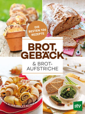 Wer auf Zusatzstoffe, Konservierungsmittel und Massenprodukte verzichten will, bäckt sein täglich Brot und Gebäck am besten selbst. Zahlreiche Schritt-für-Schritt-Fotos sowie Videos sorgen dafür, dass alles reibungslos gelingt, ein Einleitungsteil informiert ausführlich über Mehlsorten und Grundrezepte für die unterschiedlichen Teigarten. Die besten 106 Rezepte für die selbst gebackene Vielfalt: Vollkornmischbrot, Haferbrot und helles Dinkelbrot, gefülltes Brot vom Grill und pikantes Plunderteiggebäck. Süße Köstlichkeiten wie Holunderblütenbrot, feines Hefegebäck mit Marzipan oder schnelles Weißbrot aus der Brotglocke. Brotaufstriche von pikant bis süß: Kürbiskernaufstrich, Kichererbsenpaste, Erdnussbutterdip und selbst gemachte „Nutella“.