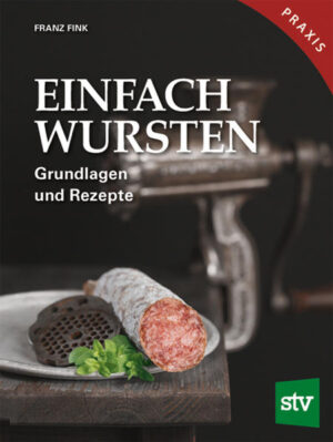 Einfach Wurst! • Das Buch für Einsteiger • Würste machen mit normalen Küchengeräten • Fehler vermeiden durch Schritt-für-Schritt-Fotos Leberkäse oder Weißwurst einmal selbst herstellen? Die Bratwurst für die Grillparty frisch zubereiten oder doch lieber Würstchen nach Cabanossi-Art aus eigener Produktion genießen? Schritt für Schritt zeigt dieses Praxisbuch, wie man Hauswürste, Salami, Polnische oder Paprikawurst macht. Auch Brat- und Breinwürste sowie Krainer und Leberpastete gelingen mit den Anleitungen und Tipps in diesem Buch. Auch ohne professionelle Geräte lassen sich viele Wurstwaren in der eigenen Küche herstellen. Wie werden Wursthäute aber befüllt? Was tun, wenn sie platzen oder sich Luftblasen bilden? Einsteiger erwerben mit diesem Buch Schritt für Schritt das nötige Wissen, um verschiedene Wurstwaren selbst herstellen zu können.