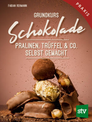 Pralinen, Trüffel & Co. selbst herstellen • Verarbeitung von Schokolade • Pralinen, Trüffel und Konfekt leicht gemacht • Das umfassende Praxisbuch für zuhause! Schokoladiges selbst machen ist prima! Mit dem Basiswissen der Schokoladenverarbeitung gelingen unzählige Rezepturen und Projekte aus der Konfiserie. Dieses umfangreiche Praxisbuch liefert alle Informationen zur Pralinenherstellung für zuhause. Der Leser erhält einen vollständigen Überblick über das Basiswissen der Konfiserie. Im Detail besprochen werden die Herstellung von Trüffeln, Pralinen und Schokoladenkonfekt sowie der dazu notwendigen Grundmassen wie etwa „Ganachen“. Auch das Gießen von Schokoladetafeln und die Herstellung von Hohlkörpern, wie Weihnachtsmänner oder Osterhasen, werden gründlich behandelt. Tipps zum geeigneten Arbeitsplatz, zu Bezugsquellen, Lebensmittelsicherheit und Qualität runden das Buch ab.