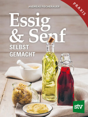 -mehr als 50 Rezepte für Essig, Ansatzessig, Sauerkonserven, Shrubs -über 20 Senfrezepte -Köstlichkeiten für die eigene Speisekammer, zum Verschenken und Verkaufen Essig ist in Mode. Die Heilwirkung von Apfelessig wurde wiederentdeckt, echter Balsamessig hat sich als Köstlichkeit einen Namen gemacht, die Auswahl an edlen Fruchtessigen ist in Feinkostläden so groß wie nie zuvor. Doch Essig muss man nicht unbedingt selbst vergären. Angesetzt mit Kräutern, Gewürzen oder Früchten wird jeder gewöhnliche Handelsessig zu einer ganz eigenen Spezialität