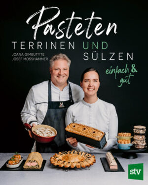 Grandioser Geschmack, beeindruckende Optik • Alle wichtigen Zubereitungsmethoden in Stepbildern • Grundrezepte für Teige & Farcen mit vielen Anleitungsfotos • 50 genussvolle Rezepte zum Selbermachen Pasteten, Terrinen und Sülzen sind Hingucker und schmecken noch dazu einfach herrlich. Dabei ist ihre Herstellung nicht so schwierig, wie manche glauben. Im informativen Einleitungsteil vermitteln die Autoren Grundlagenwissen rund um Pasteten, Terrinen, Sülzen & Co und erklären die jeweils typischen Zubereitungsmethoden mithilfe von Schritt-für-Schritt-Fotos. Grundrezepte für verschiedene Teige, Wissenswertes zu Farcen, Füllungen etc. finden sich ebenso wie benötigte Küchengeräte, verschiedene Pasteten-, Terrinen- und Sülzenformen. Die rund 50 Rezepte (wie z. B. Pastete nach Hausfrauenart, Lachs-Spinat-Pastete, Gemüse- oder Hirschterrine, Entengalantine, Wurzelkarpfensülzchen, Rillettes u. v. m) umfassen traditionelle, an französische Vorbilder angelehnte Rezepte sowie moderne Kreationen.