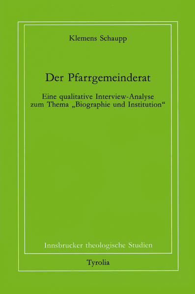 Nachdem das Zweite Vatikanische Konzil die Einrichtung von Pfarrgemeinderäten angeregt hat, überprüft die vorliegende Studie die bisherigen Erfahrungen mit diesen Gremien. Bislang lagen dazu vorwiegend Untersuchungen vor, die aus dem Blickwinkel von Priestern oder Theologen erfolgt waren oder sich auf Ergebnisse von Fragebogenaktionen stützten. Die hier vorliegende pastoralsoziologische Dissertation setzt dagegen bei erzählerischen Äußerungen von PGR-Mitgliedern an. Nach einem einleitenden Überblick über die aktuellen Probleme der Laienmitarbeiter in Pfarrgremien wird die qualitative Interview-Methode vorgestellt. Die Interviews selbst beziehen sich unter anderem auf die biographische „Karriere“ der Gesprächspartner in ihrer Gemeinde und auf institutionelle Aspekte wie Leitungsstil und Kompetenzunsicherheit.