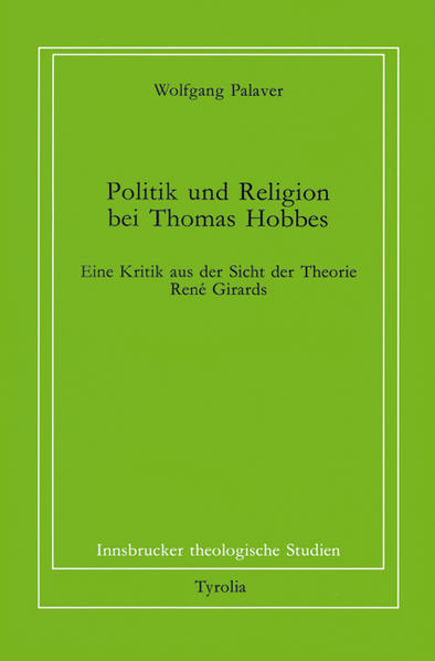 Der englische Staatsphilosoph Thomas Hobbes (1588-1679) ist immer wieder aktuell. In den 1980er Jahren war sein Name mit friedens- und demokratiepolitischen Debatten und Fragen verbunden. Wolfgang Palaver untersucht in seiner Dissertation mittels der Theorie des französischen Literatur- und Kulturwissenschaftlers René Girard das Verhältnis von Religion und Politik bei Hobbes auf mehreren Ebenen. Neben den Texten von Hobbes und denen zeitgenössischer Autoren beschäftigt sich Palaver mit den von Hobbes berücksichtigten, aber auch ausgelassenen biblischen Traditionen zu diesem Thema. Sie werden nach ihrem Gehalt im Kontext der biblischen Offenbarung sowohl in historisch-kritischer Hinsicht als auch von einem systematischen Standpunkt her (dem der Theorie Girards) befragt. Um kritische Urteile über die Position von Hobbes zu fällen, bedient sich der Autor eines bibeltheologischen Entwurfs, der den Fragen nach Gewalt und Gewaltverzicht und jenen nach der Legitimierung politischer Macht durch theologische Denkstrukturen unter Auswertung der gegenwärtigen theologischen Diskussion nachgeht.