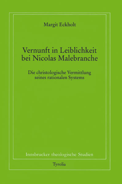 Gegen die Einstufung von Malebranche als Cartesianer zweiter Garnitur, der sich in ontologistische „Mystik“ der Gottesschau verstieg, wird gezeigt: Malebranche blieb durchaus dem kritischen Denken Descartes´ verpflichtet. Er hat dieses jedoch, indem er in den Grund der Vernunft lotete, christologisch zu begründen versucht. Denn ganzheitlich gesehen sei der Mensch aufgrund seiner Leib-Seele-Einheit (erb)sündig verfasst und auf Versöhnung in und durch Geschichte angewiesen