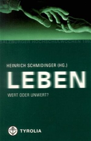 Lebenswert und Lebenslast in der Diskussion. Leben scheint das Selbstverständlichste zu sein, was jeder Mensch will und worunter sich jeder zugleich etwas vorstellen kann. Doch ist es so selbstverständlich, wie es aussieht? Ist es wirklich ein so fundamentaler Wert, dass der Mensch es unausweichlich will? Und verstehen wir unter Leben tatsächlich etwas Eindeutiges? Die Beiträge dieses Bandes versuchen, auf diese elemantaren Fragen Antwort zu geben. Unter biblischen, literarischen, psychologischen, medizinischen, historischen und theologischen Perspektiven gelingt der Autorin und den Autoren eine kompetente Annäherung an ein schwieriges und vielschichtiges Thema. „Leben bis zuletzt?“, „Die Geschichte des Lebens auf der Erde“, „Leben zwischen Existenzvollzug und Manipulation“, oder „Biblische Vorstellungen vom Leben“ sind nur einige der aktuellen und interdisziplinären Fragestellungen.