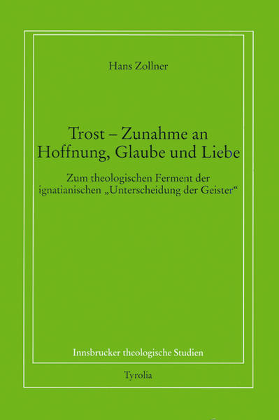 Die „Unterscheidung der Geister“ ist das Herzstück des Exerzitienbuches des Ignatius von Loyola. Das Werk stellt zunächst Werden, Inhalt und Idee des Exerzitienbuches vor, ehe die Ansätze zur Unterscheidung der Geister in der Bibel und der Theologiegeschichte fragmentarisch referiert werden. Nach der Vorstellung der drei Wahlzeiten werden im dritten Teil die 22 „Regeln zur Unterscheidung der Geister“ kommentiert. Der vierte Teil fasst die ignatianische Beschreibung der geistlichen Tröstung als „Zunahme an Hoffnung, Glaube und Liebe“ zusammen und deutet sie als Ferment der ignatianischen „Unterscheidung der Geister“.