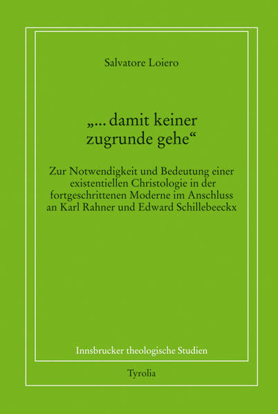 Eine Christologie für heute. In seinem „Grundkurs des Glaubens“ konstatiert Karl Rahner, dass es für eine systematische Theologie unbedingt notwendig ist, eine „existentielle Christologie“, d. h. die existentielle und konkret persönliche Beziehung des Menschen zu Jesus Christus, zu erörtern. Angeleitet vom „Aggiornamento“ des Zweiten Vatikanischen Konzils erweisen sich hierfür die christologischen Entwürfe Karl Rahners und Edward Schillebeeckx’ als maßgebend. Beide kennzeichnet nämlich das Bemühen, den jüdisch-christlichen Glauben dadurch als sinnstiftend und als radikal lebenswert zu erschließen, dass sie das Jesus-Christus-Ereignis vom Menschen aus zu reflektieren, zu interpretieren und zu reformulieren suchen. Dank dieser so genannten anthropologisch gewendeten Theologie wird es möglich, die Notwendigkeit und Bedeutung einer existentiellen Christologie für heutige Menschen zu umreißen.