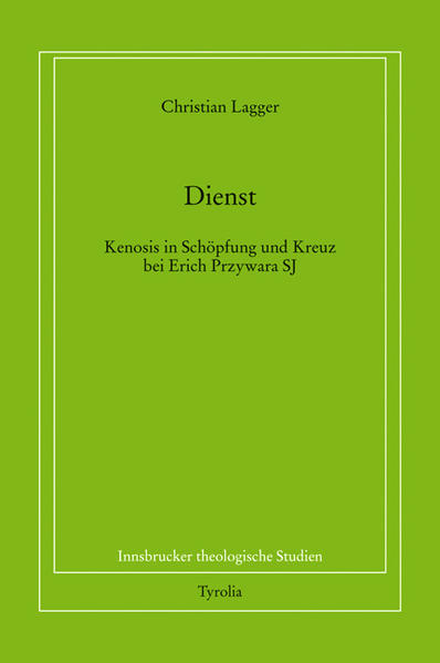 Erich Przywara (1889-1972) war einer der bedeutendsten katholischen Denker und Theologen der 1. Hälfte des 20. Jahrhunderts. In der vorliegenden Dissertation stellt Christian Lagger das Werk des Jesuiten vor und arbeitet dann das Sich-Entäußern (Kenosis) bzw. das Dienen als den Ursprung und das Ziel seines Denkens heraus. Nach Przywara „dient“ auf der einen Seite Gott selbst, indem sich Gott Vater in der Schöpfung zu den Menschen hinabneigt und indem sich Jesus Christus am Kreuz schenkt. Auf der anderen Seite besteht die Sendung des Menschen in der dienstbereiten Liebe zu seinem Schöpfer und in der Liebe (Agape) zum Nächsten-in der Nachfolge des Gekreuzigten. Schließlich werden drei Frauen als Wegleuchten und Dienst-Vorbilder vorgestellt, die im Werk Przywaras Beachtung finden: Therese von Lisieux, Edith Stein und Simone Weil.