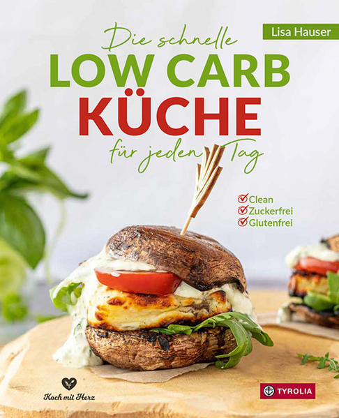 Mit Freude am Kochen zu mehr Wohlbefinden und Gesundheit Low Carb hat sich schon längst zu einem beliebten und anerkannten Ernährungsstil entwickelt, der gesundheitliche Vorteile bringt und unsere Energiereserven jeden Tag aufs Neue füllt. Lisa Hauser lebt schon seit vielen Jahren nach dem Prinzip „low carb and high fat“ sowie „clean eating“ und gibt ihr umfangreiches Wissen in zahlreichen Workshops an Interessierte weiter. Ihr Foodblog „Koch mit Herz“ erreicht jeden Tag tausende Fans. In ihrem neuen Buch präsentiert sie nun ihre köstlichsten und beliebtesten Low Carb Rezepte für jeden Tag. Wenn es in der Hektik des Berufs- und Familienalltags schnell gehen muss, eignen sich diese perfekt, um mit wenig Aufwand hochwertiges Essen auf den Tisch zu zaubern. Ganz nach den Prinzipien des „clean eating“, sind in den Gerichten nur wertvolle regionale Zutaten enthalten. Meal-Prep-Tipps sorgen dafür, dass die Zubereitung im Alltag noch problemloser gelingt. Tipps: Mit verständlicher Erklärung der Ernährungsphilosophie Alle Rezepte zucker- und glutenfrei Mit einer Liste der „Must-haves“ in der Low Carb Küche Gesund kochen für Singles und Familien Mehr Wohlbefinden ohne Verzicht