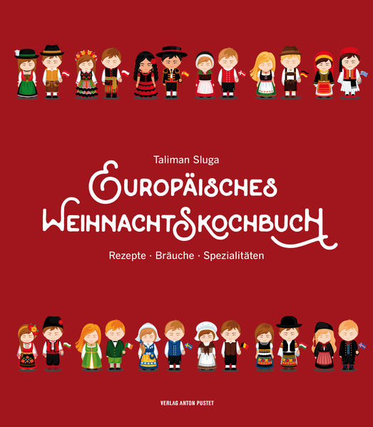 So schmeckt Weihnachten in Europa! Speisen und Bräuche der europäischen Länder zur Weihnachtszeit in einem Kochbuch vereint: Das ist das Ergebnis eines besonderen Projekts in Zusammenarbeit mit Schulkindern aus den Gemeinden Kleinarl und Wagrain, letztere auch „Stille-Nacht“-Gemeinde. Im Vorfeld des 200-Jahr-Jubiläums des weltbekannten Weihnachtsliedes beschäftigten sich - über mehrere Jahre hinweg - Schülerinnen und Schüler der jeweiligen 6. Schulstufe mit Weihnachtsbräuchen- und -speisen der europäischen Länder und stellten deren typische Weihnachtsmenüs zusammen. Die Gerichte wurden nachgekocht und gemeinschaftlich in (vor)weihnachtlicher Stimmung verspeist. Ziel des Projekts unter der Leitung von Taliman E. Sluga war, Ähnlichkeiten und Besonderheiten der Bräuche und typischen Speisen europäischer Länder in der Weihnachtszeit herauszuarbeiten. So wurde aus dem Wagrainer „Advent der Kulturen“, zu dem sich jedes Jahr ein anderes Gastland im Sinne der Botschaft von Stille Nacht zu Völkerverständigung und Frieden mit Kulinarik und Kunsthandwerk präsentiert, ein Brauchtums- und Kochbuch mit Rezepten aus aller Herren Länder. Entdecken Sie Bräuche und Speisen der Länder Europas zur Weihnachtszeit und „erschmecken“ Sie die regionalen Besonderheiten der Länder!