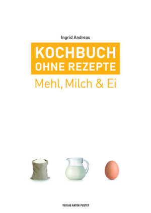 Ein Kochbuch ohne Rezepte? Es geht um die Geheimnisse hinter den Rezepten: Also alles, worauf man achten muss und was in den Kochbüchern meist nicht zu finden ist Band 2 von 4 über Mehl, Milch und Ei versammelt Wissenswertes über diese Grundnahrungsmittel und ihre Verarbeitung in der Küche. Autorin Ingrid Andreas hat Profi-Köchen jahrzehntelang über die Schulter geschaut, die Tipps und Tricks „hinter den Kulissen“ gesammelt und selbst in ihrer Küche ausprobiert. Das „Kochbuch ohne Rezepte“ bietet Wissen aus Erfahrung und ist ein informatives, vergnügliches Lesebuch mit praktischen Anleitungen - auf dass die Speisen ganz unabhängig davon, welches Rezept gekocht wird, perfekt gelingen! Für das Lektorat ist die Ernährungswissenschaftlerin und Hauswirtschaftslehrerin Nastasja Pircher verantwortlich, die bereits das „Kochbuch der Bäuerin“ neu überarbeitet hat. Weitere Bände: Band 1 widmet sich ausführlich der Küchenpraxis, also dem Insiderwissen übers Schneiden, Rühren, Backen und Garen. Band 3 bietet das Küchen-Know-how rund um Obst und Gemüse. Band 4 beschäftigt sich mit der richtigen Zubereitung von Fisch und Fleisch.