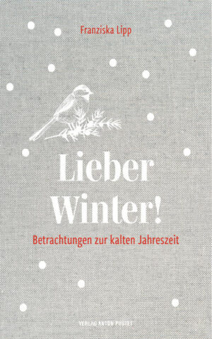 Eine Liebeserklärung an die kalte JahreszeitDer Winter ist nur auf den ersten Blick eine karge Zeit. Wer sich darauf einlässt, wird reich belohnt: mit Einblicken in naturgegebene Zyklen, aber auch ins eigene Innere. Festtage und Bräuche geben dem Winter Rhythmus und Struktur. Rituale sowie Traditionen machen die Monate November, Dezember und Jänner zu einer Zeit, in der das Innehalten und Kräftesammeln besonders gut gelingt, sofern wir es schaffen, uns der Hektik zu entziehen. Von den reifenden Hagebutten im Spätherbst bis zur Rückkehr des Lichts Anfang Februar begleiten uns Franziska Lipps Beobachtungen und Erlebnisse durch den Winter. Ihr Buch lädt ein, es immer wieder zur Hand zu nehmen, darin zu lesen, bei den Gedanken zu verweilen und Zeit für sich selbst zu finden. Ein schönes Weihnachtsgeschenk in hochwertiger Ausstattung Mit diesem Lesebuch kommen Sie gut durch den Winter! Impulse zum Innehalten und Kräftesammeln - von Allerheiligen bis Maria Lichtmess