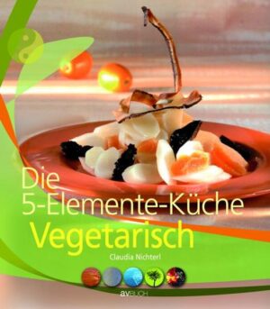 50 vegetarische Gerichte, ausgewählt nach dem Erfahrungsschatz der 5-Elemente-Küche, harmonisch, bekömmlich, stärkend und genussvoll. Vom Frühstück bis zum Abendessen, mit vielen wertvolle Gesundheitstipps und Hinweisen für die Küchenpraxis. Claudia Nichterl zeigt in "5-Elemente-Küche vegetarisch" einmal mehr, dass sich Gesundheit und Genuss wunderbar ergänzen.﻿ Was wir essen, beeinflusst unser Wohlbefinden. Mit dem Wissen um die richtige Auswahl und die bekömmliche Zubereitung können Menschen Ihren Körper unglaublich stärken, Krankheiten fern halten und vor allem: mit Freude essen!﻿