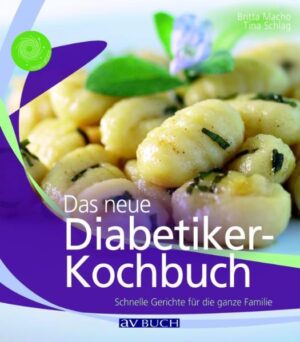 Immer mehr Menschen erkranken an Diabetes und sind dadurch gezwungen ihre Ernährung umzustellen. Dass dabei aber der Genuss nicht zu kurz kommen muss, sondern, ganz im Gegenteil, sogar die Lebensqualität gesteigert werden kann, zeigt dieses neue Kochbuch. Die Autorinnen Britta Macho und Tina Schlag bieten zahlreiche Informationen rund um das Thema „Ernährung bei Diabetes“ und neue, schmackhafte Ideen für einen abwechslungsreichen, gesunden Speiseplan. Die Expertinnen zeigen wie mit „normalen“ Lebensmitteln, leicht adaptierten Rezepturen und Garmethoden köstliche Gerichte zubereitet werden können, die einen genussvollen Alltag ermöglichen. Der umfangreiche Rezeptteil bietet ballaststoffreiche, fettarme Gerichte mit viel Gemüse, frischen Kräutern und Fisch, sowie Fleisch- und Süßspeisen. Das Spektrum reicht von leicht adaptierten Klassikern wie gefüllten Rindsrouladen oder exotischen Currys und Wok-Speisen bis hin zu Gundel-Palatschinken und Tiramisú. Ein Genuss für die ganze Familie und für Gäste. Viel Platz wird auch dem Thema Snacks und „Gerichten für zwischendurch“ eingeräumt. Das erleichtert nicht nur das Alltagsleben in der Schule, am Arbeitsplatz und unterwegs, sondern zeigt auch wie unkompliziert es sein kann, sich ausgewogen zu ernähren. Dass dabei weder auf Zucker verzichtet wird noch Diabetikerprodukte verwendet werden ist eine der außergewöhnlichen Besonderheiten dieses Buches.