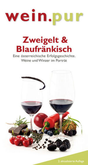 Aktualisierte Auflage! Dieser Band der wein.pur-Edition erzählt alles über Österreichs am weitest verbreitete Rotweinsorte, dem Blauen Zweigelt, sowie über die edle Rebsorte Blaufränkisch. Zahlreiche Top-Winzer werden ausführlich porträtiert, dazu gibt es alle Daten und Fakten über die beiden wichtigsten Rotweinsorten Österreichs.