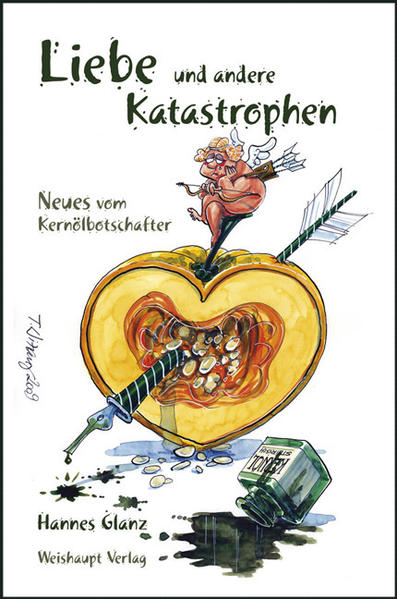 Welcher ist der falscheste Moment für eine Liebeserklärung? Taugt ein brasilianischer Fußballer als Vorbild für den Namen der Tochter? Und warum quetscht sich eine ganze Reisegruppe in ein winziges Kartenbüro? Kernölbotschafter Hannes Glanz ist zurück und findet grundlegende Antworten: beim Kreuzworträtsel-Geschlechterkampf, in zum Scheitern verurteilten Kontaktanzeigen, sogar bei nicht angeleinten Hunden.