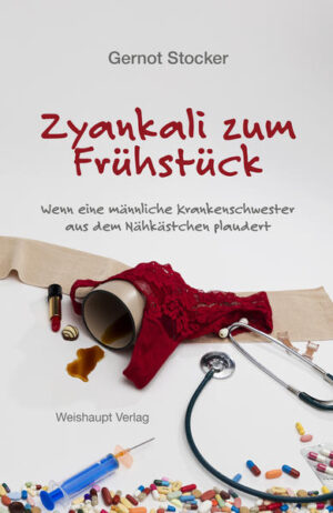 Sie ist desinfiziert, teilweise steril und wird ständig penibel gereinigt. So wirklich keimfrei oder aber ganz sauber ist sie trotzdem nicht, diese ganz eigene Welt der Krankenschwestern. Ich würde sie sogar eher als schmutzig, übelriechend, unangenehm und nervig beschreiben. Wer ein Krankenhaus betritt, lernt ihn kennen, den Bereich der Bettpfannen, Urinflaschen, Brechtassen, Fieberthermometer, Einläufe und Zäpfchen, Spritzen und Nadeln, in dem zurecht gejammert, geweint, geschrien, aber auch gelacht wird. Wen es betrifft? Den Patienten, das lebende „Arbeitsmaterial" Mensch. Und ich, ich bin eine von denen, die diesen Patienten gegenübersteht. Eine Gesundheits- und Krankenschwester, die alle Körperflüssigkeiten und Wehwehchen kennt. Eine männliche Krankenschwester mit Bart und (...). Ich sehe die Menschen von ihrer intimsten und unbekleideten Seite. Die unverblümten und nackten Tatsachen, die den Betroffenen oft gar selbst fremd sind. Genau da, wo der Mensch auf das Einfachste reduziert ist, beginnt unser souveränes Schwesternhandwerk. Ein Handwerk, das oft und gerne allzu schnell in Verruf gerät, weil es mit dem Leben und dem Tod zugleich hantiert. Aber die Basis und beste Voraussetzung für emotionale Geschichten und Erlebnisse ist, die ich in diesem Buch festgehalten habe, weil ich sie für „besonders" und „außergewöhnlich" halte. Ich, der ich seit über 40 Jahren Bruder und Sohn, seit 23 Jahren eine männliche Krankenschwester, seit 18 Jahren Ehemann und Patchwork-Papa bin, und nicht zu vergessen, von Zeit zu Zeit, selbst zum Patienten werde!