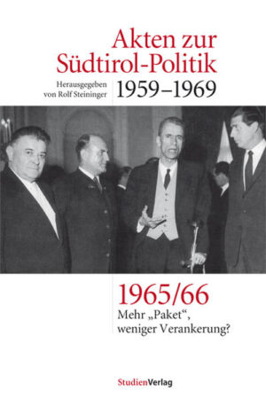 Akten zur Südtirol-Politik 1959-1969 | Bundesamt für magische Wesen