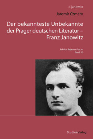 Der bekannteste Unbekannte der Prager deutschen Literatur  Franz Janowitz | Bundesamt für magische Wesen