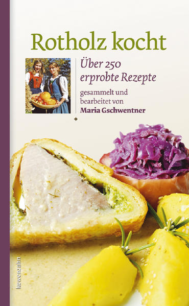 Das Beste aus dem Rezepteschatz der Fachschule Rotholz! Die Landwirtschaftliche Lehranstalt Rotholz ist eine Tiroler Institution: Seit 130 Jahren erhalten hier Schülerinnen und Schüler eine fundierte Praxisausbildung, die Traditionen berücksichtigt und zugleich für die Zukunft vorbereitet. Besonders großer Wert wird auf den sorgfältigen Umgang mit besten Produkten und deren schmackhafte Zubereitung gelegt. In der Schulküche von Rotholz wurden so im Laufe der Jahre viele köstliche Gerichte kreiert, erprobt und verfeinert. Maria Gschwentner, Fachvorstand der Fachschule für ländliche Hauswirtschaft und Autorin zahlreicher Kochbücher, hat über 250 Rezepte aus dem wertvollen Fundus von Rotholz gesammelt: alte Schätze aus den Anfängen der Schule, alltagstaugliche, einfache Gerichte, aber auch feine Menüvorschläge für festliche Anlässe. Traditionelles wie Butternockerlsuppe, Kaskrapfen oder Rotholzer Rindsbraten mit Wurzelsauce, leichte Gemüsepalatschinken, schnelle Erdäpfel-Zucchini-Puffer oder süße Verlockungen wie Kastanienknöderl und Mokkarahm-Roulade - eine schmackhafte Vielfalt! * über 250 Rezepte, die begeistern und gelingen * alltagstauglich und vielfach erprobt * praktische Menüvorschläge für besondere Anlässe * Getränkekunde mit Cocktailrezepten * Einblicke in die Geschichte einer Tiroler Institution