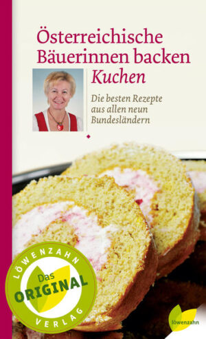 MIT LIEBE BACKEN - KUCHENZEIT IST GENUSSZEIT! Wenn das ganze Haus mit dem verführerischen Duft eines selbst gebackenen Kuchens durchzogen wird, kann einfach niemand widerstehen. Neun Bäuerinnen aus allen österreichischen Bundesländern präsentieren in diesem Buch ihre Lieblingsrezepte, geben Tipps und verraten ihre erprobten Back-Geheimnisse. Ganz egal, ob Sie Backneuling sind oder mehr Erfahrung haben, die abwechslungsreichen Rezepte gelingen Dank der praktischen Anleitungen aus dem Erfahrungsschatz unserer Bäuerinnen garantiert. Die herrlichen Kuchenrezepte machen einfach Lust aufs Ausprobieren. Verwöhnen Sie sich und Ihre Liebsten mit selbstgebackenem Kuchen Neben Klassikern wie Sacherschnitten und Zwetschkenfleck finden sich auch viele neue Rezeptideen wie Kernöltorte, Karotten-Nuss-Kuchen im Glas oder Pikanter Gugelhupf. So wird das Backen zum Vergnügen und das Kuchenessen zum unvergesslichen Genuss! - über 180 schmackhafte und unkomplizierte Kuchenrezepte - regionale Köstlichkeiten und Neukreationen - alle Varianten: Torten, Blechkuchen, Schnitten, Muffins, Rouladen - auch pikante Kuchenrezepte - von unseren Bäuerinnen im Alltag erprobt - verführerische und anschauliche Fotos "Dieses Backbuch ist eine wahre Fundgrube an vielfältigen Kuchenrezepten für jeden Anlass. Ich habe schon viele ausprobiert und die Kuchen sind immer sehr gut gelungen. Meine ganze Familie ist begeistert von den süßen Kreationen!"