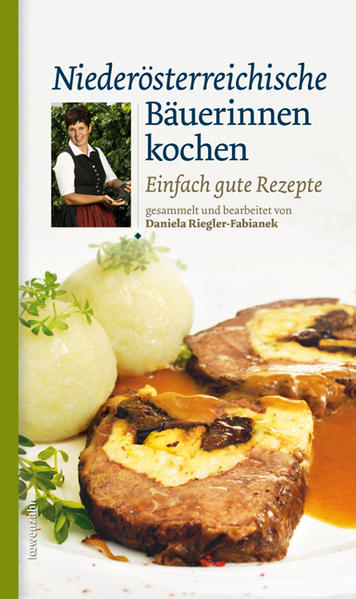 KOCHEN SIE SICH QUER DURCH DIE ORIGINAL NIEDERÖSTERREICHISCHE KÜCHE! Von der einfachen Jause bis zum festlichen Menü - Daniela Riegler-Fabianek hat in diesem Kochbuch die beliebtesten und besten Rezepte aus allen Regionen Niederösterreichs zusammengestellt! Neben traditionellen Spezialitäten wie Mostviertler Apfelbraten, Krautfleckerl, Erdäpfel-Grammel-Strudel und unterschiedlichen Knödelvariationen finden Sie hier auch Gerichte der modernen Küche wie schnelle Zucchinisuppe, Hühnerbrust mit Frischkäsefülle, Kürbisrisotto oder feine Dirndlschnitten. Wählen Sie aus der einmaligen Rezeptvielfalt und genießen Sie die regionalen Köstlichkeiten! - über 300 Rezepte - interessante Vielfalt heimischer Lebensmittel - abwechslungsreiche, kreative Zubereitungsarten - einfach zum Nachkochen - viele praktische Tipps und Tricks - appetitanregende Fotos - überarbeitete Neuauflage Erlebe Sie eine kulinarische Reise durch die Genussregionen Niederösterreichs! Mit regionalen Lebensmitteln, die saisonal geerntet und frisch zubereitet werden, gelingen die Bäuerinnen-Rezepte am besten! Milch, Most, Wein, Erdäpfel, Mohn, aber auch verschiedenste Obst- und Gemüsesorten, Fleisch, Fisch und Wild sind typisch für die einzelnen Regionen aus denen die Rezepte stammen. Das Traditionelle, Gute und Bodenständige in den Gerichten erkennt man auch am unverwechselbaren Geschmack. "Im Genießen befreit sich der Mensch aus der Umklammerung des Alltags." Aus dem Vorwort von Ing. Daniela Riegler-Fabianek