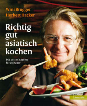 ASIATISCH KOCHEN LEICHT GEMACHT! Genießen Sie die einzigartige Vielfalt, die faszinierenden Aromen, die leuchtenden Farben und die wunderbare Leichtigkeit der asiatischen Küche. Wini Brugger zeigt Ihnen in seinen erprobten Rezepten, wie einfach es ist, zu Hause erfolgreich asiatisch zu kochen. Mit seinen Anleitungen gelingen knusprige Snacks, spicy Suppen, scharfe Currys, exotische Desserts und vieles mehr. - kreative und leichte Rezepte - einfach nachvollziehbare Anleitungen - Schritt-für-Schritt-Abbildungen - praktische Warenkunde und Weintipps - brillante Fotografien von Thomas Apolt Begeistern Sie Ihre Gäste mit einem exotischen asiatischen Menü! Mit den Anleitungen aus diesem Buch gelingen Ihnen selbst raffinierte Gerichte im Handumdrehen, dank hilfreicher Alternativen zu exotischen Zutaten und dank wertvoller Einkaufstipps zaubern Sie auch aus heimischen Zutaten köstliche fernöstliche Speisen auf den Tisch. "Mit diesen Rezepten kann gar nichts schiefgehen. Dank der tollen Einkaufstipps kann man auch mit Zutaten aus dem heimischen Supermarkt köstliche Gerichte aus Asien nachkochen, die selbst unerfahrenen Köchen gelingen." "Besonders lecker: Der knusprige Alpenlachs und die Glasierte Mangotorte mit Koriander. Klare Empfehlung." "Endlich ist keine Odyssee durch Asia-Shops mehr nötig, um alle Zutaten zu bekommen! Wini Brugger macht vor, wie man mit regionalen Produkten auch zuhause authentische Gerichte aus Asien nachkochen kann."