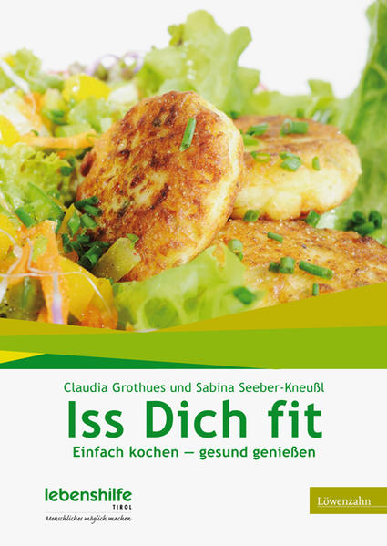 In Zusammenarbeit mit der Lebenshilfe Tirol ist dieses praktische Kochbuch entstanden, das gesundes Essen mit Genuss verbindet. Es wendet sich an alle, die sich im Alltag bewusst ernähren möchten und einfache Rezepte schätzen. Die Anleitungen sind leicht verständlich und sorgen mit vielen nützlichen Tipps für sicheres Gelingen. Mit wenig Aufwand lassen sich zum Beispiel Radieschenaufstrich, fruchtige Kürbissuppe, Spinat-Thunfisch-Strudel oder Trauben-Tiramisu zubereiten. Das „Iss-Dich-fit-Konzept" mit der übersichtlichen Ernährungspyramide wurde von der Ernährungsberaterin Claudia Grothues entwickelt. Es erleichtert eine ausgewogene Gestaltung des Speiseplans. Wissenswertes und Historisches zu einzelnen Produkten, zusammengestellt von Kulturvermittlerin Sabina Seeber-Kneußl, runden diese abwechslungsreiche Rezeptsammlung ab. - 50 alltagstaugliche und erprobte Rezepte - leicht verständliche Anleitungen - ganz einfach nachzukochen - regionale und saisonale Zutaten - appetitanregende Fotos