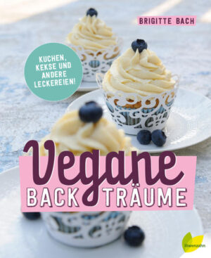 VEGANES BACKVERGNÜGEN 100% pflanzlich - 100% Genuss Backen ohne Ei und Butter? Ja, das funktioniert! Brigitte Bach präsentiert über 40 unwiderstehliche Lieblingsrezepte, die von Klassikern wie Apfelstrudel oder Nusskipferl über Newcomer wie Heidelbeer-Cupcakes oder Cassis-Brownies bis hin zu herzhaften Brötchen reichen. Die leidenschaftliche Bäckerin und erfolgreiche Foodbloggerin erprobt und verfeinert in ihrer Küche fast täglich neue und altbewährte Rezepte - mit viel Geschmack, aber ohne tierische Produkte. In ihrem Buch verrät sie, wie cremige Törtchen, saftige Kuchen, flaumige Muffins, knusprige Kekse und feines Kleingebäck ganz einfach zu Hause gelingen. Lassen Sie sich von Brigitte Bachs Veganen Backträumen verzaubern! -rein pflanzlich und einfach köstlich -verführerische Vielfalt mit beliebten Klassikern und neuen Eigenkreationen -unkomplizierte Rezepte mit biologisch erzeugten und fair gehandelten Zutaten -wertvolle Tipps und Tricks für den Einstieg ins vegane Backen -praktische Extras: Warenkunde über die richtigen pflanzlichen Alternativen Verpackungstipps, Umrechnungstabelle für eckige und runde Backformen -liebevoll gestaltet und wunderschön bebildert -Glossar mit den wichtigsten Backbegriffen und Zutaten Beachten Sie: -echte Backrezepte statt süßer Rohkostspeisen! -köstliche glutenfreie Variationen -40 vegane Rezeptideen: gut beschrieben, leicht nachzubacken und gelingsicher -120 geschmackvoll illustrierte Seiten in handlichem Format >>Mit diesem Buch möchte ich alle einladen, die kulinarisch süße Seite des Veganismus kennenzulernen und zu entdecken, wie vielfältig und lecker sie sein kann. Ich freue mich sehr, meine Erfahrungen teilen zu dürfen und wünsche allen Bäckerinnen und Bäckern eine spannende Reise in eine ganz besondere Backwelt.