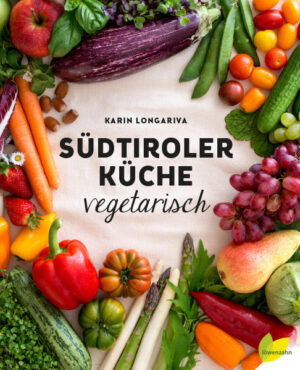 NICHT NUR FÜR VEGETARIER EIN GENUSS: ABWECHSLUNGSREICHE REZEPTE MIT VIEL OBST UND GEMÜSE! Frisch, gesund und köstlich: Südtiroler Spezialitäten ohne Fleisch Die Südtiroler Küche ist aus gutem Grund weit über die Grenzen des kleinen Landes hinweg bekannt: Bodenständige, bäuerliche Rezepte treffen auf mediterrane Frische und moderne Einflüsse - und diese Mischung ist bekanntermaßen eine Gaumenfreude allererster Güte. Wie viele wunderbare vegetarische Gerichte fürs ganze Jahr die Südtiroler Küche zu bieten hat - und wie einfach und kreativ man regionale Spezialitäten vegetarisch variieren kann, zeigt die erfahrene Köchin und Lehrköchin Karin Longariva. Die besten Rezepte für alle vier Jahreszeiten Kresseknödel auf geschmortem Spargel, Topfengnocchi mit Bärlauchsauce, buntes Tomatenfladenbrot oder Buttermilchtarte mit frischen Beeren - die vegetarische Seite Südtirols ist unwiderstehlich vielfältig und ein wahrer Genuss! Gelingen garantiert: Zaubern Sie mit den einfachen, vielfach erprobten Anleitungen von Karin Longariva jeden Tag frisch gekochte Köstlichkeiten auf den Tisch! - sorgfältig ausgewählte Rezepte, erprobt von der Expertin - vegetarische Klassiker, regionale Spezialitäten und verführerische Neukreationen - kreative Rezepte für alle vier Jahreszeiten - frisch und schmackhaft von der Vorspeise bis zum Dessert - über 80 alltagstaugliche Rezepte mit einfachen Anleitungen - viele praktische Tipps und Tricks - jedes Rezept wunderschön bebildert von Rita Newman