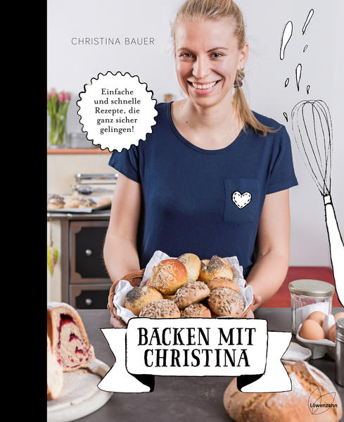 Dieses Buch wurde klimafreundlich hergestellt, cradle-to-cradle gedruckt und bleibt plastikfrei unverpackt. BROT, GEBÄCK UND SÜSSE KÖSTLICHKEITEN IN WINDESEILE SELBER BACKEN 20 Minuten sind genug! Davon ist Christina Bauer überzeugt und zeigt, wie du zuhause ganz einfach Brot und Gebäck aus dem Ofen zauberst. Das Geheimnis der Seminarbäuerin aus dem Lungau? Sie hat keines. Und genau darauf kommt es an. Mit wenigen Zutaten, unkompliziert und blitzschnell gelingen bei ihr selbst gemachte Semmeln und knuspriges Bauernbrot fürs Frühstück, pikante Schinken-Käse-Stangerl zur Jause und süßer Nussstollen zum Kaffee. EASY PEASY REZEPTE UND VIELE ZEITSPARTIPPS Dafür braucht es weder Vorteige, ein Dampfl oder gar einen besonderen Backofen. Christina Bauer hat Rezepte kreiert, die sich leicht umsetzen lassen. Sie weiß genau, wo sich Zeit sparen lässt, und gibt ihre Tipps und Tricks verständlich weiter. Also: Rasch den Ofen vorheizen und in weniger als einer Stunde frisches Brot und flaumiges Gebäck genießen - die Zutaten hast du bestimmt daheim! - die 60 besten Blitzrezepte zum schnellen Selberbacken - alle Grundlagen zum Backen: ohne Schnickschnack und viel Drumherum erklärt - die wichtigsten Handgriffe sind mit Schritt-für-Schritt-Fotos bebildert - Gelingen garantiert, auch für ungeübte Bäcker*innen: jedes Rezept wurde vielfach in Backkursen erprobt - liebevoll gestaltet und mit wunderschönen Fotos von Nadja Hudovernik Vom Griff zum Mehl bis zum Herausholen des fertigen Gebäcks vergeht eine Stunde. Reine Arbeitszeit davon sind nur 20 Minuten. So macht Backen Spaß!