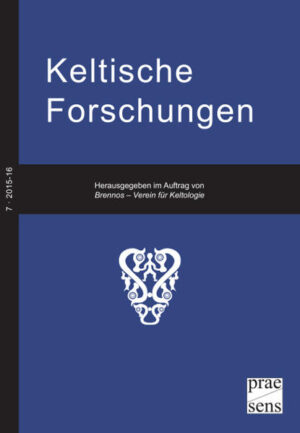 Keltische Forschungen 7 (2015-2016) | David Stifter