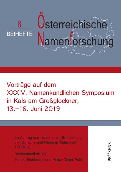 Vorträge auf dem XXXIV. Namenkundlichen Symposium in Kals am Großglockner