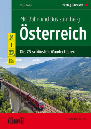 Dieser Wanderführer Österreich bietet 75 detaillierte Routenbeschreibungen für Wanderungen, die bequem und einfach mit öffentlichen Verkehrsmitteln erreichbar sind. Erkunden Sie die beeindruckende Naturlandschaft Österreichs auf nachhaltige und unbeschwerte Weise. Die vorgestellten Touren werden den unterschiedlichsten Ansprüchen an Schwierigkeit und Fitness gerecht. Von einfachen, familienfreundlichen Wanderungen bis hin zu anspruchsvollen Bergtouren ist für jeden Geschmack und jede Kondition etwas dabei. Und alle Touren sind bequem mit Bahn und Bus zu erreichen. 75 abwechslungsreiche Wandertouren Alle Touren mit Öffis erreichbar Wegbeschreibungen Detailkarten 1:50.000 Höhenprofile Übersichtskarte Mit diesem Wanderführer können Sie unvergessliche Erlebnisse in der Natur genießen und dabei Ihren ökologischen Fußabdruck minimieren. Erleben Sie die atemberaubende Schönheit Österreichs auf umweltfreundliche und entspannte Art, darunter majestätische Berge, kristallklare Seen und malerische Wälder. Der Wanderführer Mit Bahn und Bus zum Berg - Österreich bietet Ihnen wertvolle Informationen zu den verschiedenen Wanderwegen und Sehenswürdigkeiten entlang der Strecke. Zudem erhalten Sie nützliche Tipps zu den öffentlichen Verkehrsmitteln, wie Bus- und Zugfahrpläne, um Ihre An- und Abreise so einfach wie möglich zu gestalten.