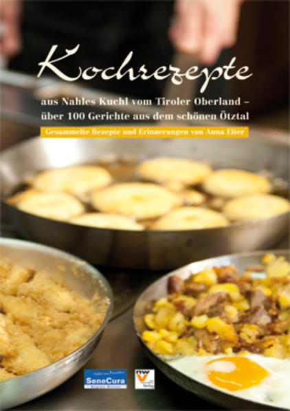 BewohnerInnen des SeneCura Sozialzentrums Oetz haben in alten Kochbüchern geschmökert und Rezepte aus ihrer Kindheit und Jugend nachgekocht und niedergeschrieben. Das Ergebnis sind die „Kochrezepte aus Nahles Kuchl vom Tiroler Oberland" mit über 100 Gerichten aus dem schönen Ötztal und Oberinntal. Süßes, Saures, Deftiges, Leichtes, ob für Fleischtiger oder Vegetarier - in diesem Buch finden Sie Anleitungen für ein schmackhaftes regionales Menü, ganz nach Ihren Vorlieben.