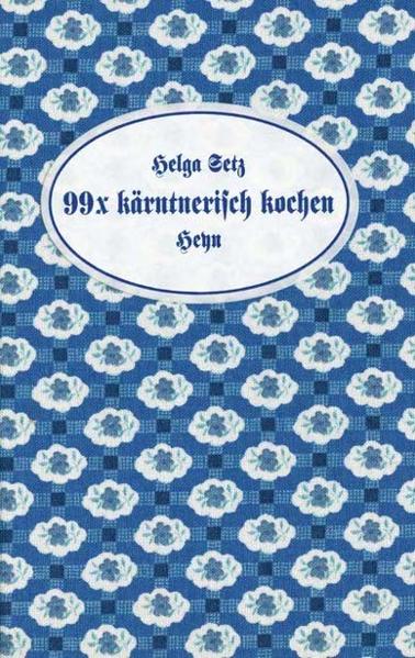 Klein und handlich, liebevoll in Dirndlstoff gekleidet, sind die Kochbüchln Raritäten, die nicht nur die Küche schmücken. Und wie die Aufmachung, so auch der Inhalt: 99 ausgesuchte Rezepte rücken die österreichische Kochkunst ins rechte Licht.