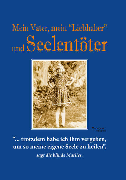 Marlies, die inzwischen erblindet ist und an der ihr Vater ein schweres Verbrechen begangen hat, da sie als Kind über einen längeren Zeitraum von ihrem Vater sexuell missbraucht worden ist. Psychotherapeuten bestätigen, dass solche nicht verarbeiteten schweren traumatischen Erlebnisse in der Kindheit nicht nur zu lebensbedrohlichen psychischen, sondern auch zu körperlichen Erkrankungen führen kann. Gerade zur damaligen Zeit war es für betroffene Frauen oft kaum möglich, solch schreckliche Erlebnisse zu verarbeiten, denn es gab kaum Einrichtungen, wo sich schwerstgeschädigte und verzweifelte Frauen hinwenden konnten, um Hilfe zu bekommen. Auch die Inanspruchnahme eines Psychotherapeuten oder eine Anzeige bei der Polizei waren zumeist undenkbar, die Angst vor den Folgen war viel zu groß. Die Aufklärung durch die Medien war im Vergleich zur heutigen Zeit fast nicht gegeben. Die meisten Frauen waren daher ihrem eigenen Schicksal überlassen. Für Marlies hat dies ein Leben voller seelischer Qualen und tiefster Verzweiflung zur Folge. Es ist ihr aber gelungen nach vielen Jahren des inneren Kampfes zu vergeben. Wie ihr das gelungen ist, erzählt sie in dem Buch.