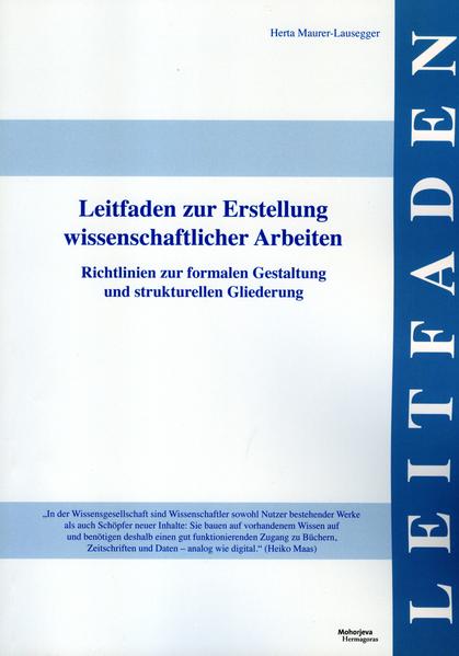 Leitfaden zur Erstellung wissenschaftlicher Arbeiten | Bundesamt für magische Wesen